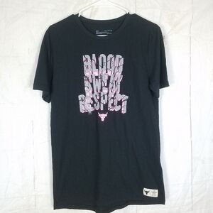 Under Armour black blood sweat respect t-shirt